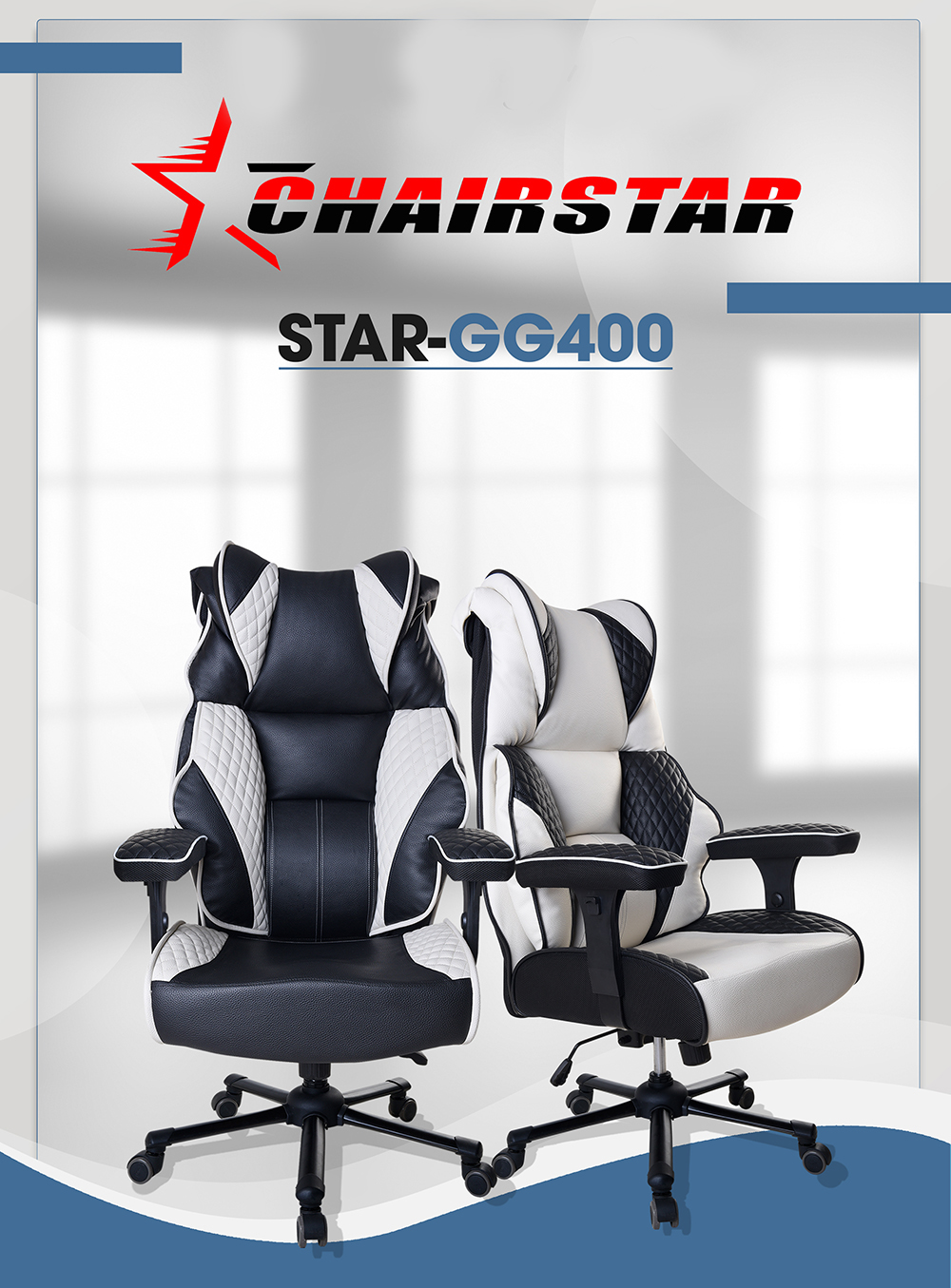 GG400 - Ghế Game Gaming, Ghế Văn phòng cao cấp