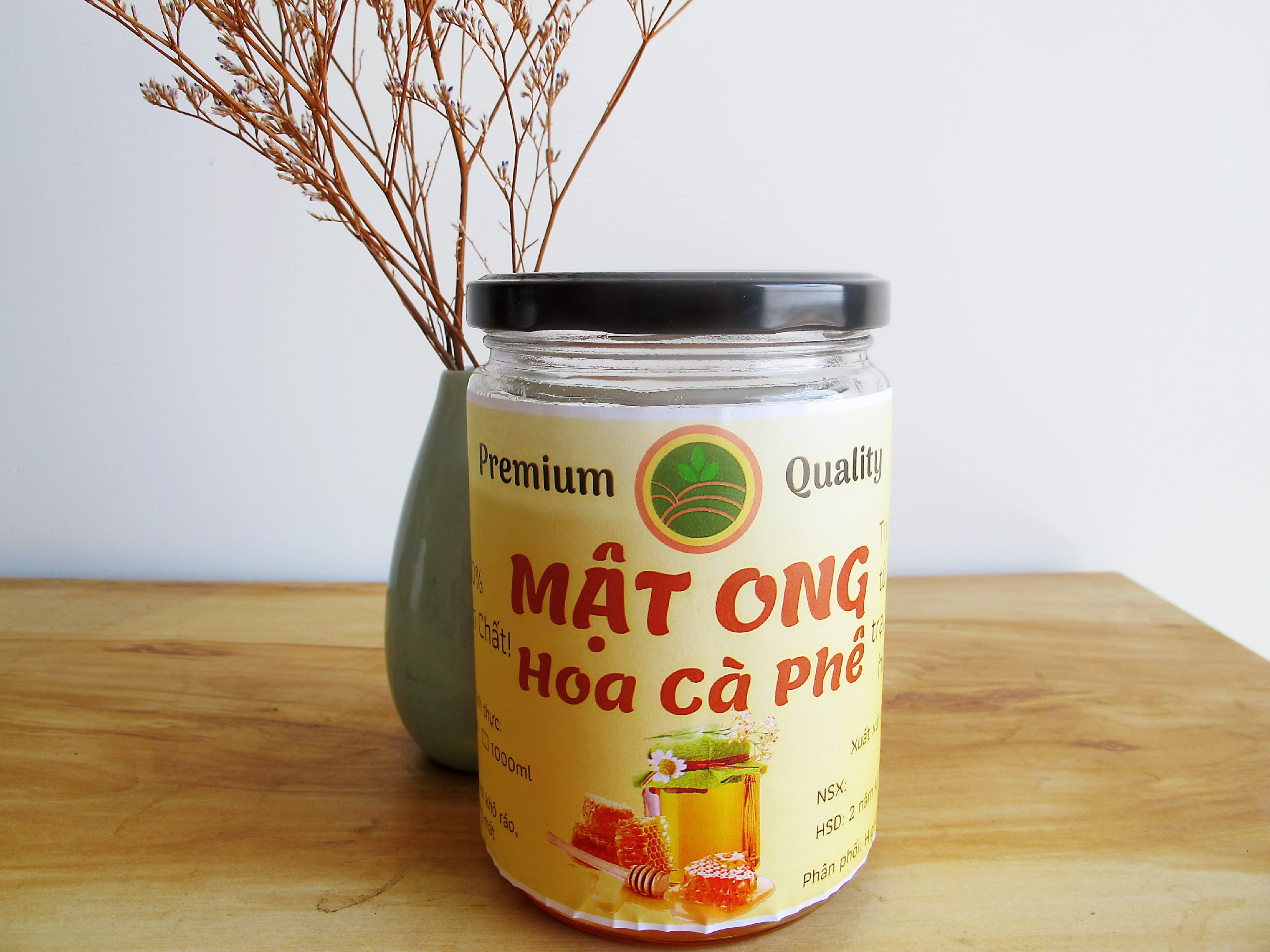 Mật ong hoa cà phê - 100% Nguyêt chất - THƠM NGON - BỔ DƯỠNG