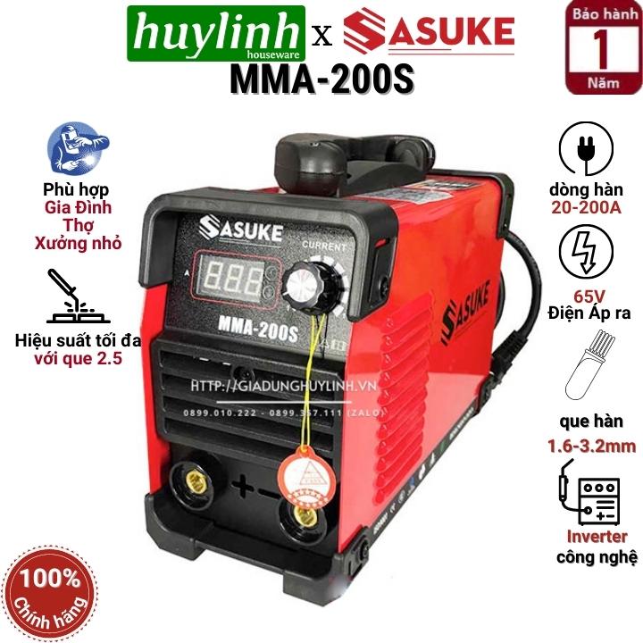 Máy hàn que điện tử sasuke mma-200s - - hiệu suất cao que 2.5ly