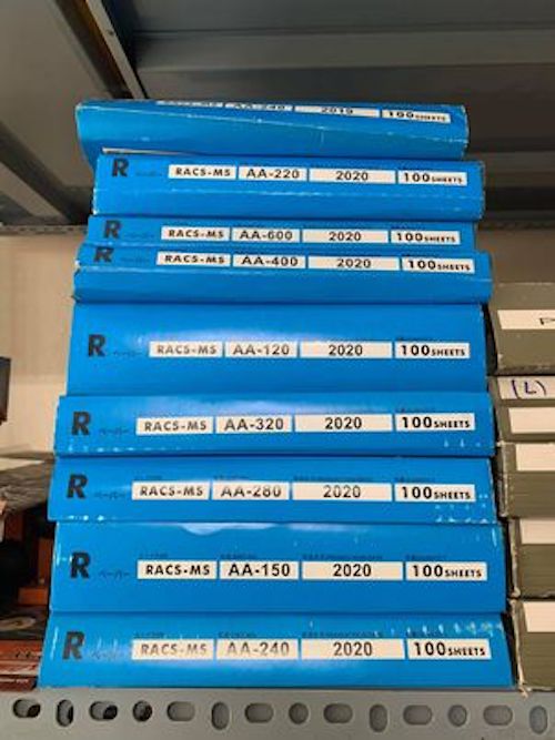 [HCM]100 Tờ giấy nhám nhật Xanh Sankyo Fuji Star