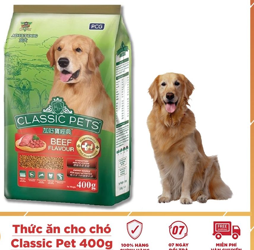 Thức ăn classic pets cho chó chó lớn 400gr
