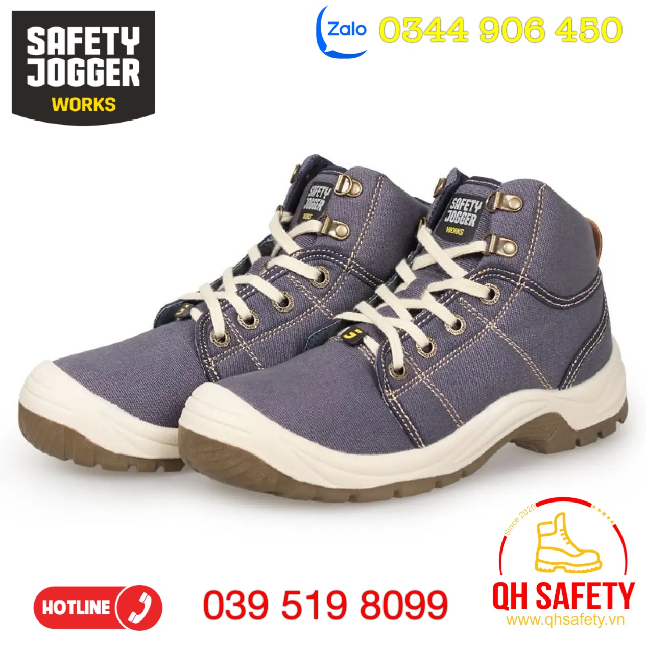 Giày Bảo Hộ Lao Động Safety Jogger Blue S1P
