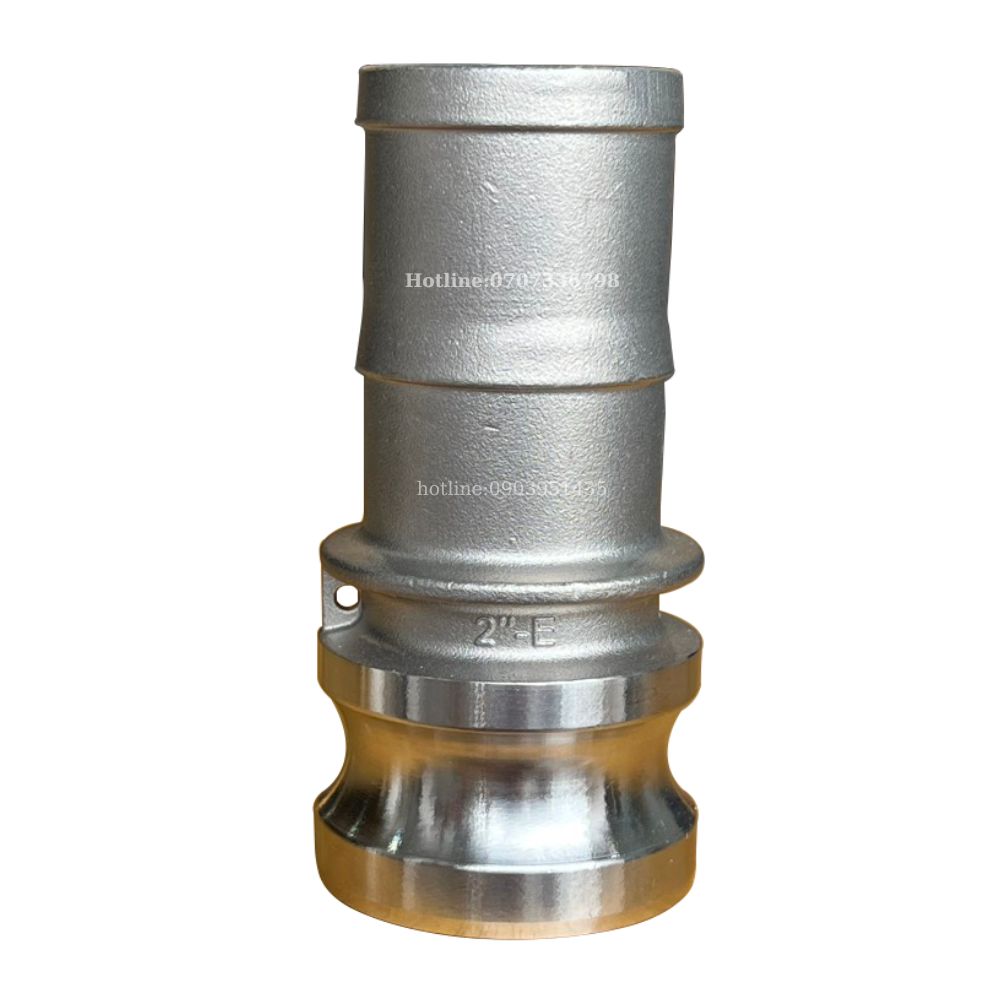 Khớp nối nhanh inox 304 type e dn15-dn80 , camlock inox , đầu đực đuôi chuột inox tại shop cocovan