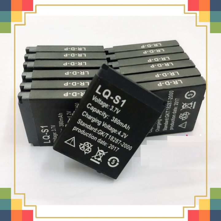 [Loại tốt] Pin đồng hồ thông minh dành cho các mẫu smartwatch A1, Z6, GT08, DZ09, V8, U8, Z60, A8L, A8Li, GM08, Apwatch, GM08, A9L, W88, GV08, GV18. Dung lượng 380 Mah