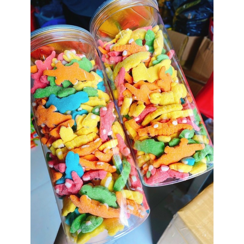 Kẹo dẽo cá sấu 400gr