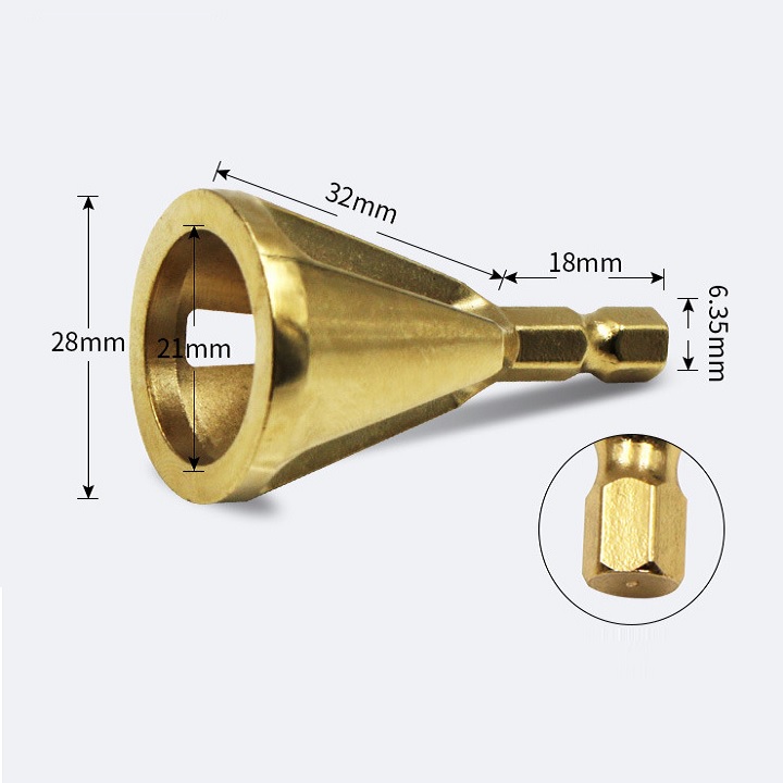 MŨI KHOAN TIỆN VÉT MÉP NGOÀI BULON - 000131