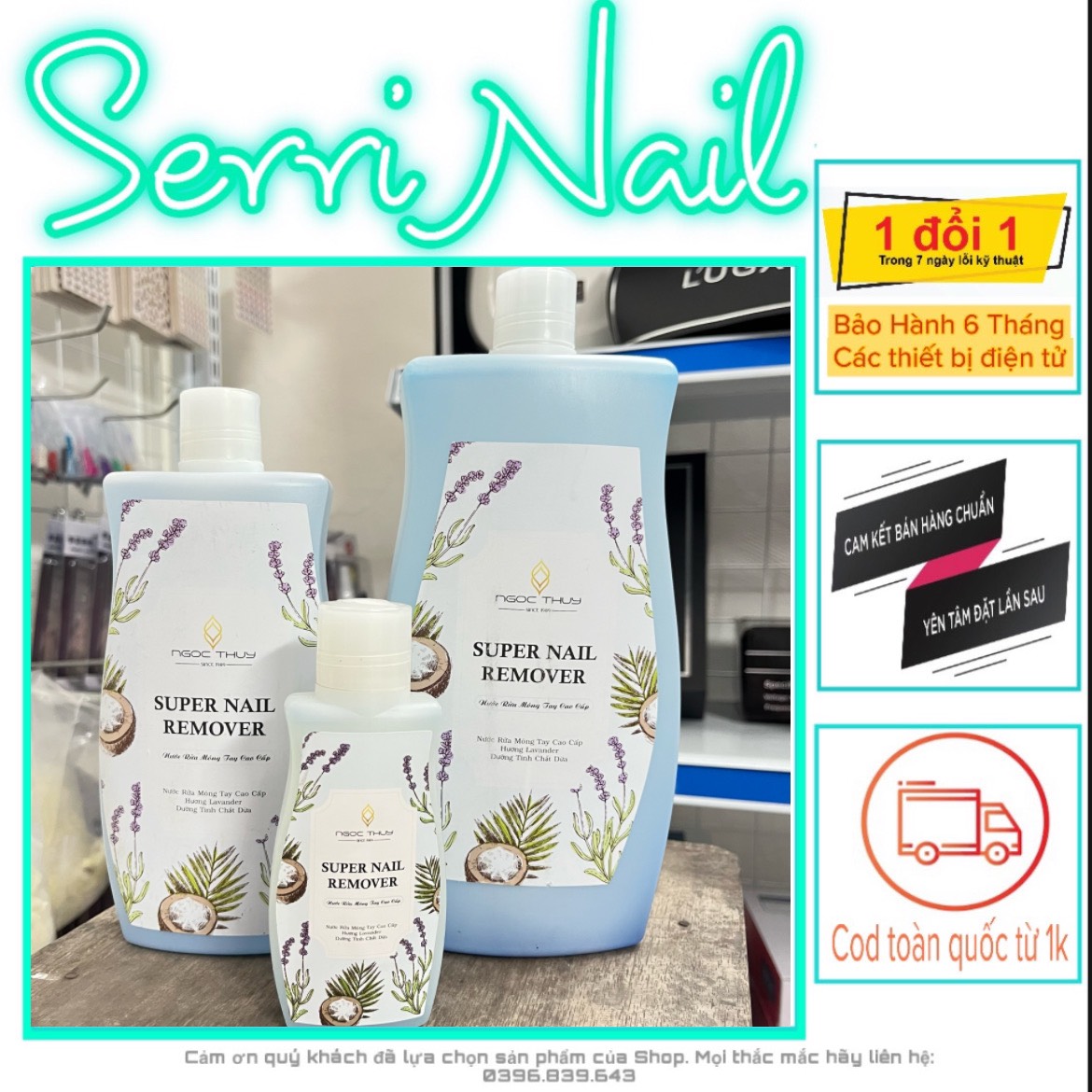Axitone Nước Tẩy SƠn Móng - Phá Gel Ngọc Thủy