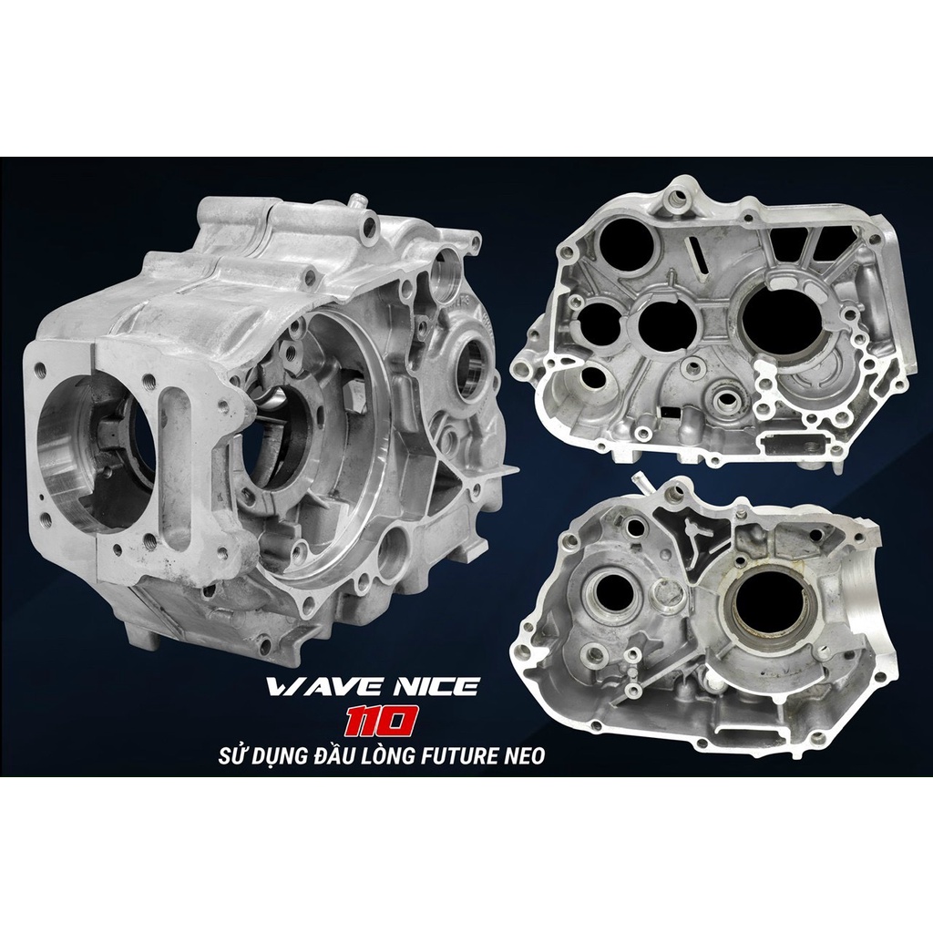 Cặp lốc wave nice họng lốc 68 dùng xổ 62-65 thoải mái cho dream wave cub 67 chaly sym...