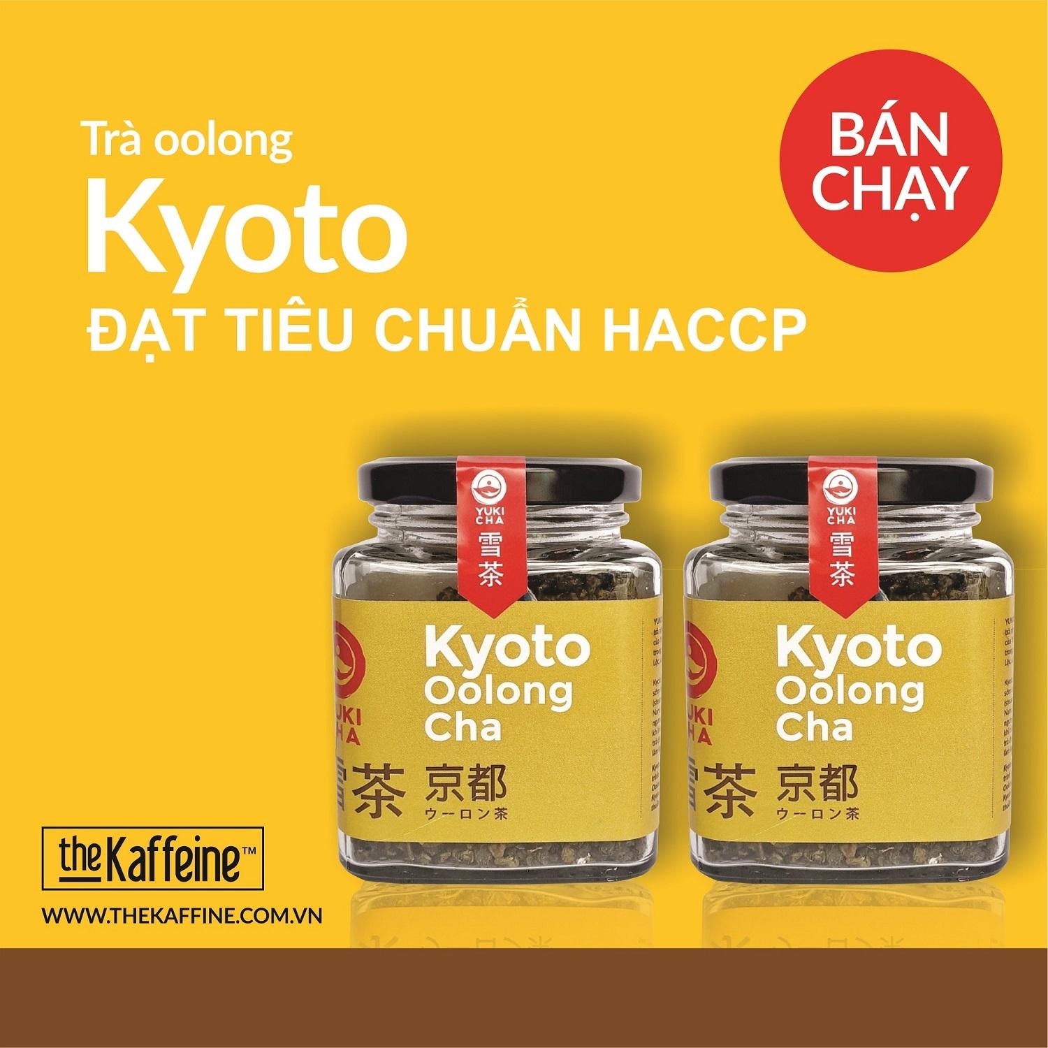 Bộ trà Olong Kyoto 2x100g - Trà Oolong thượng hạng của The Kaffeine