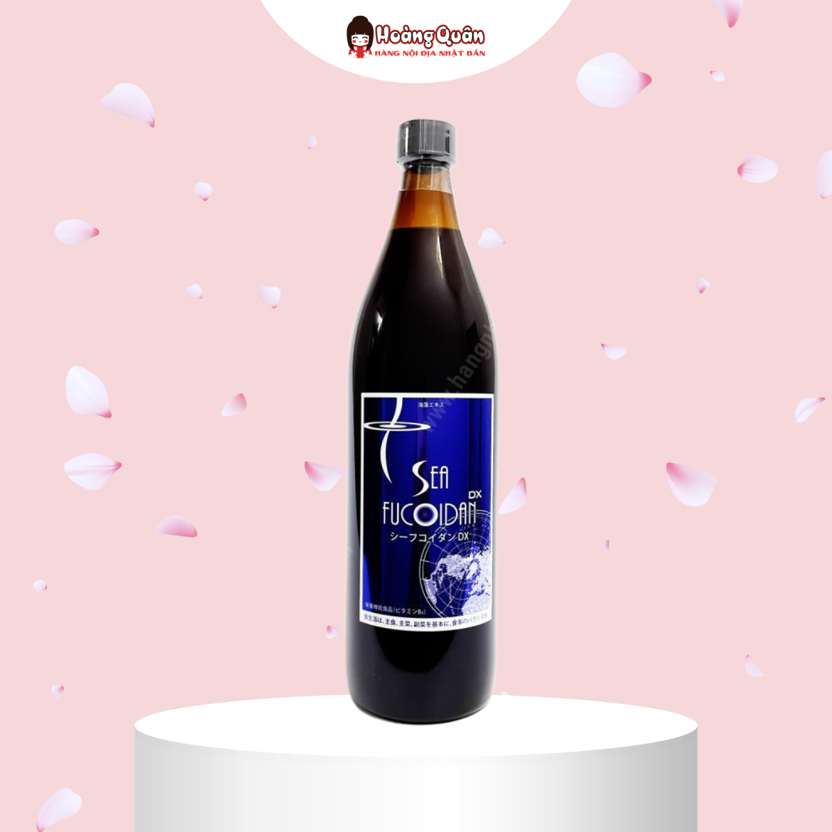 Nước uống Sea Fucoidan DX Nano 900ml Nhật bản tăng sức đề kháng, chứa tảo nâu, vitamin