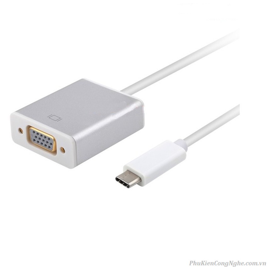 Cáp chuyển type c sang vga - type c to vga