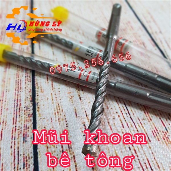 Mũi Khoan Bê Tông 18*350 AVATAR xuyên tường (Cái) phụ kiện dụng cụ điện phụ tùng máy khoan phụ tùng Hùng Lỳ