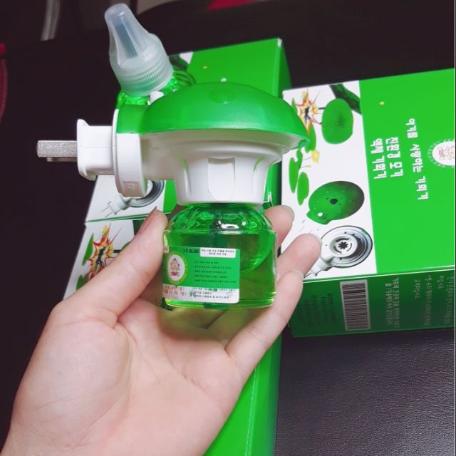 Đèn và 1tinh dầu đuổi muỗi đuổi kiến không mùi hàn quốc