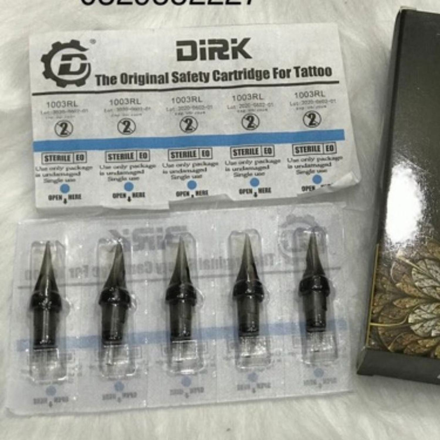 Kim xăm hình Dirk Lẻ ,Kim pen đi nét máy xăm 5 chiếc/1 vỉ siêu nét êm