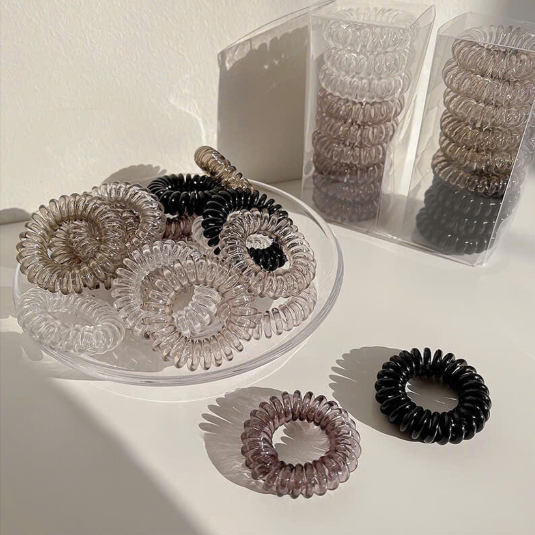 Set Dây buộc tóc lò xo nữ dễ thương cute không đứt gãy tóc phong cách hàn quốc