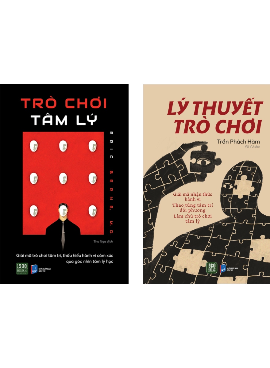 Sách combo trò chơi tâm lý + lý thuyết trò chơi _1980