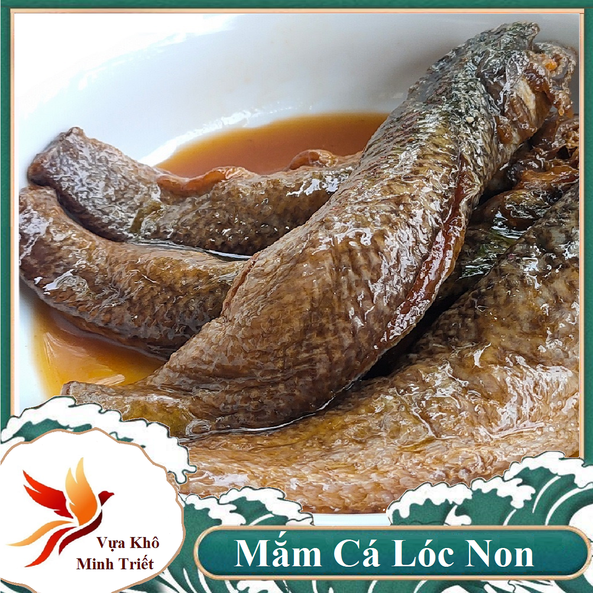 1 KG MẮM CÁ LÓC NON  NGON MÊ LY- Vựa Khô Minh Triết