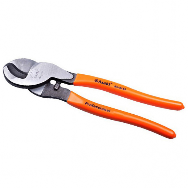 Kìm cắt cáp điện asaki đa năng 10"/250mm ak8183