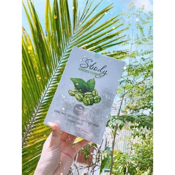 Cà phê sbody green coffee 12gói