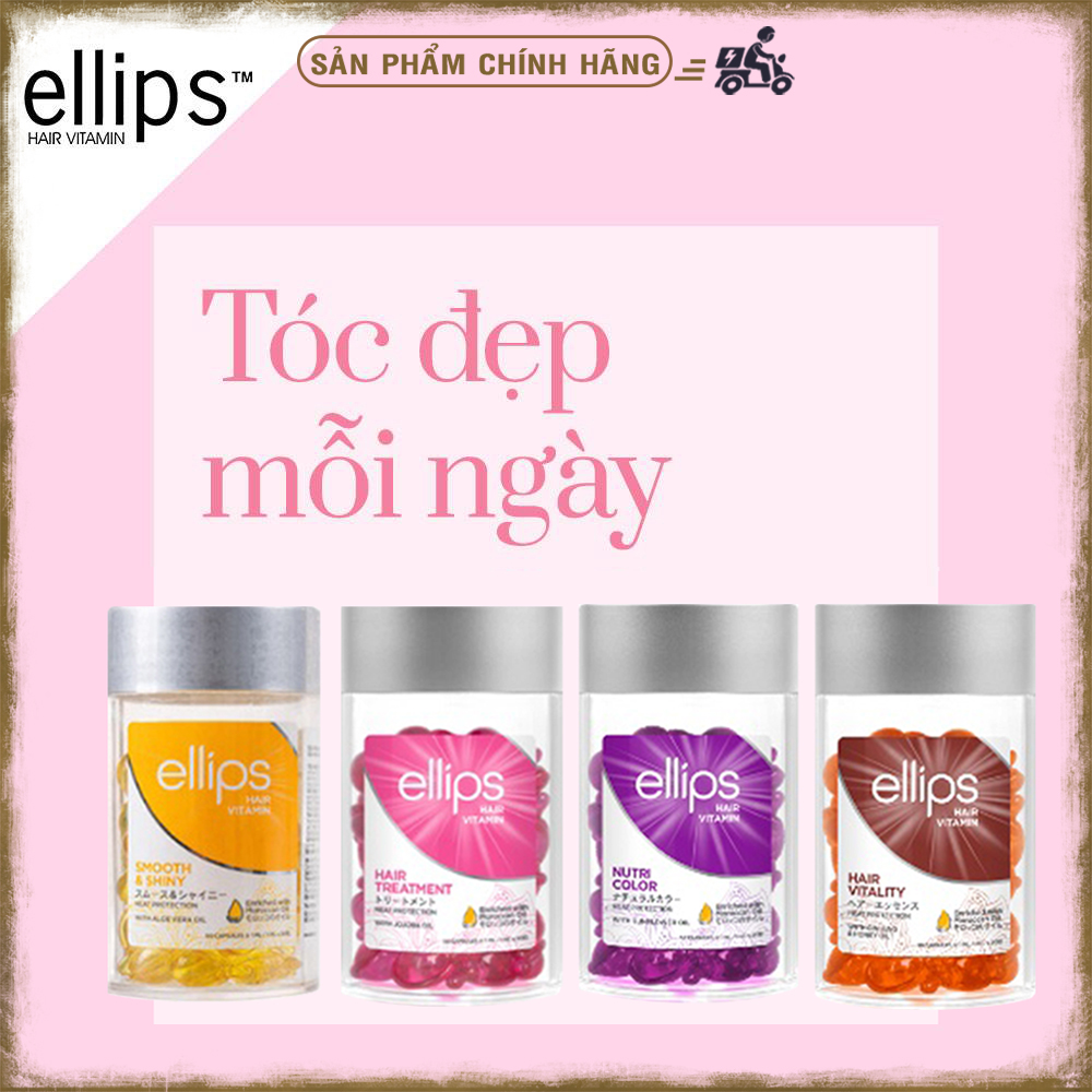 Serum dưỡng tóc Ellips Hair Vitamin (Hủ 50 Viên)