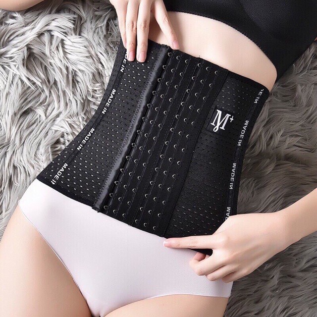 Đai nịt bụng Giảm mỡ M+ 6 nấc điều chỉnh cho vòng eo thon gọn