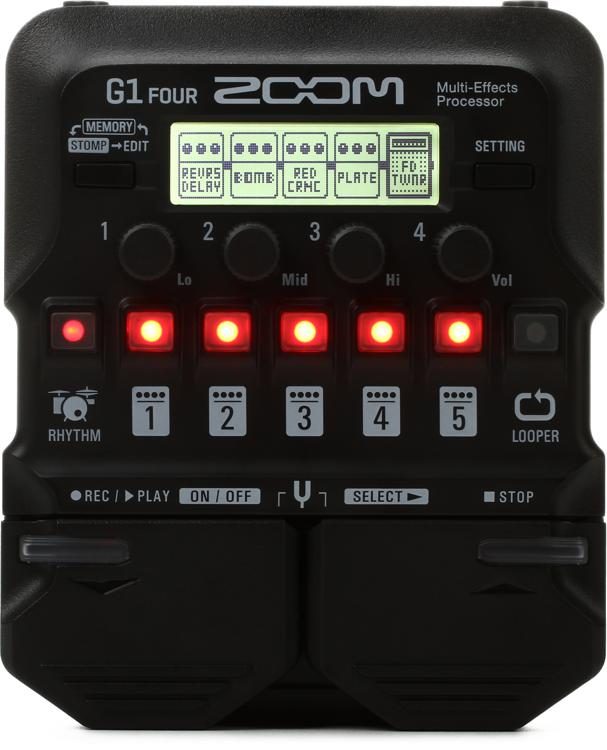 Phơ đàn Guitar Điện Zoom G1 Four