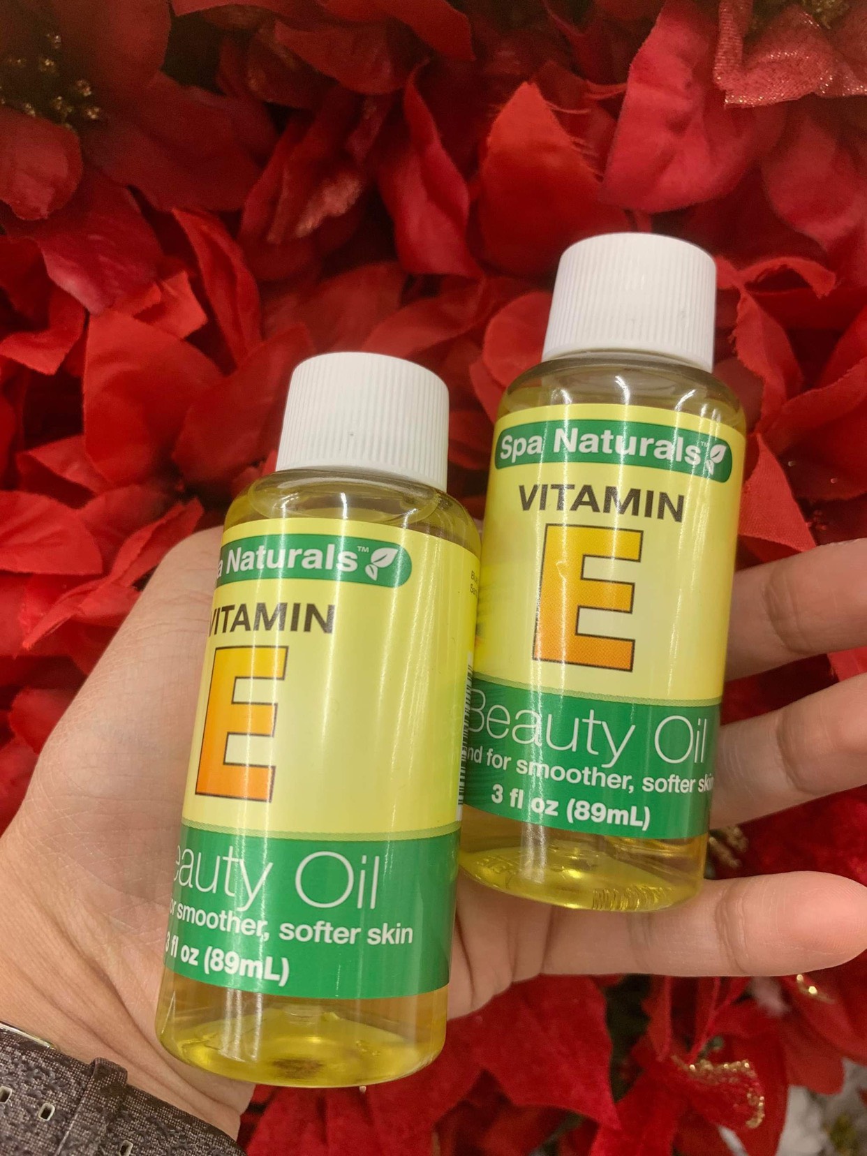 Set 2 tinh dầu nguyên chất cô đặc dưỡng da vitamin e của mỹ