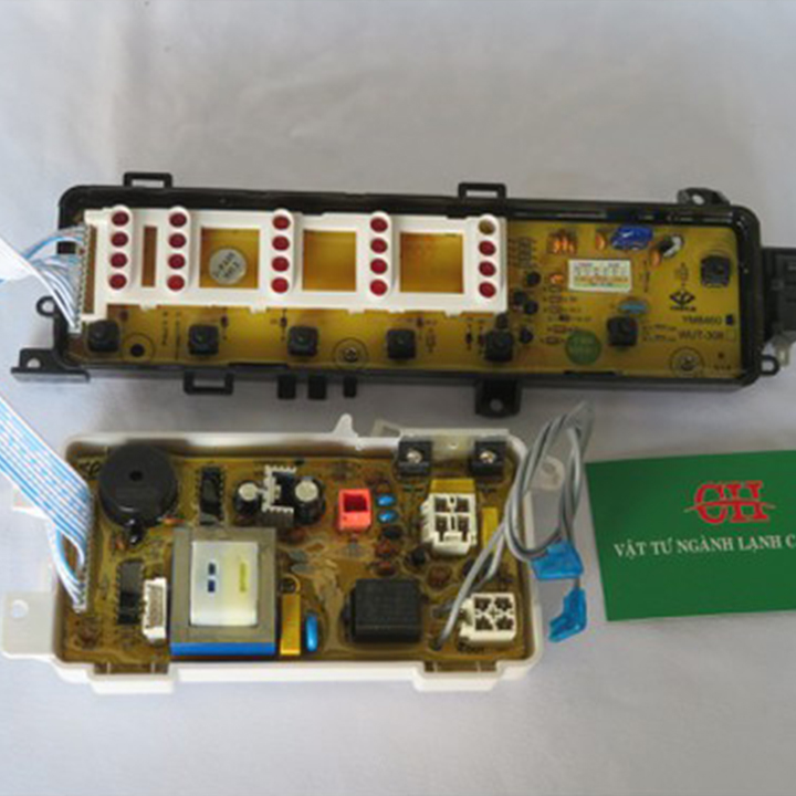 Bo mạch máy giặt toshiba 50EFG rắc ngắn khuôn đen