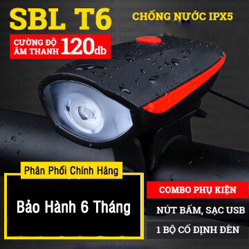 Đèn pha xe đạp đèn pha sạc USB tích hợp còi cho xe đạp nhiều chế độ nháy sáng và còi
