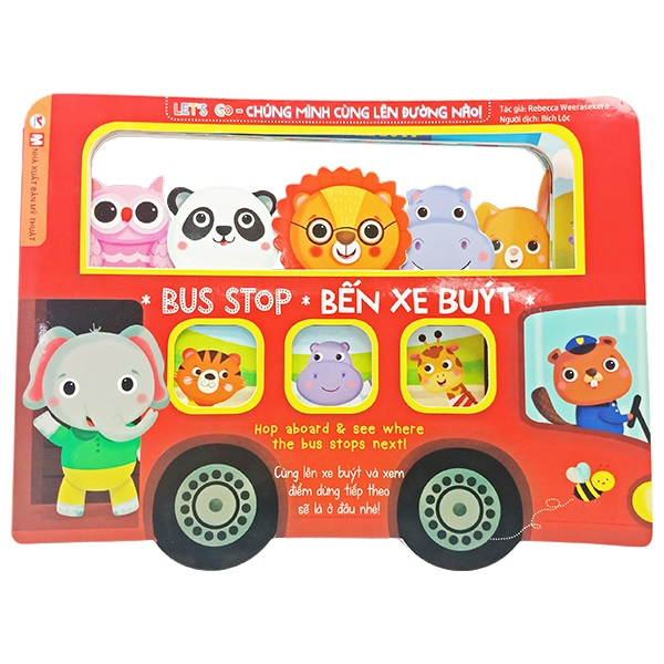 Fahasa - Let's Go - Chúng Mình Cùng Lên Đường Nào - Bus Stop - Bến Xe Buýt