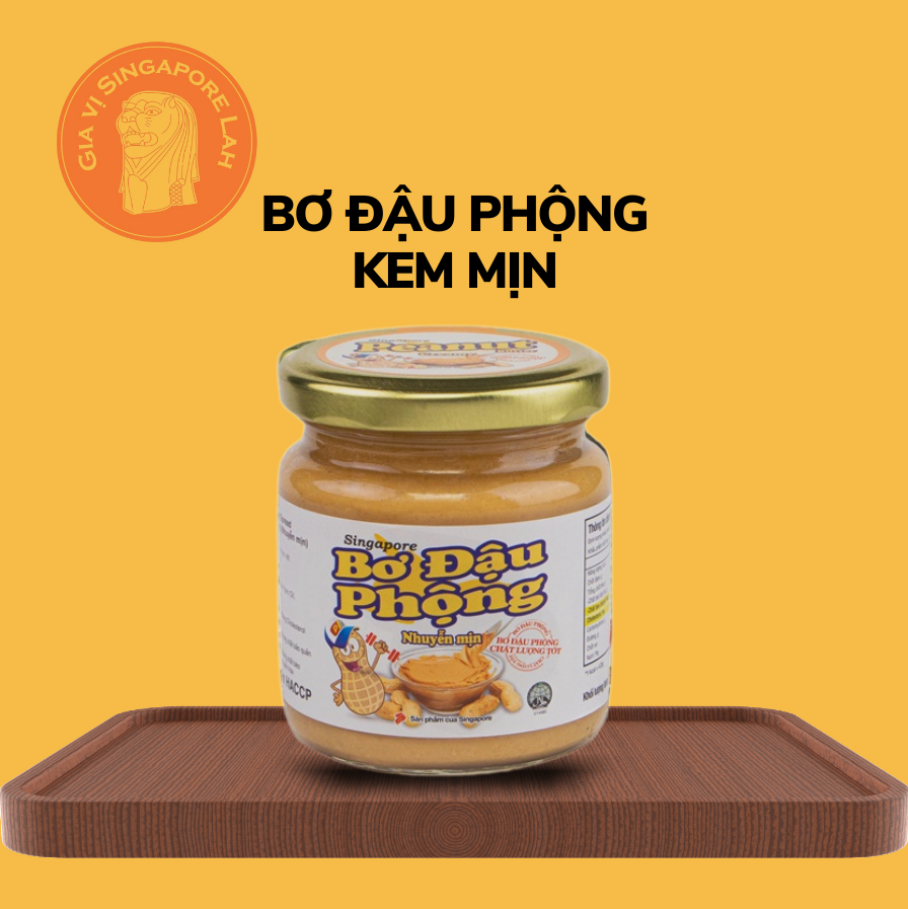 [HSD/EXP:4/2/27] HÀNG TẶNG KHÔNG BÁN - GIFT ONLY / NO SELL Bơ đậu phộng mịn - hũ 200g/ Peanut Butter creamy 200g