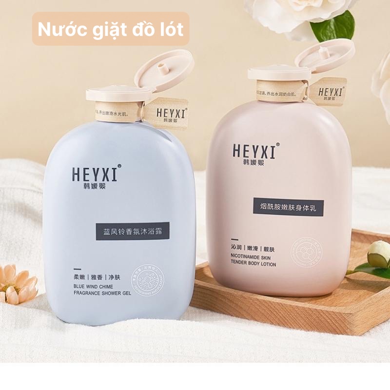 Nước Giặt Đồ Lót Heyxi 300ml Kháng Khuẩn, Khử Mùi Với Hương Thơm Tươi Mát Underwear Laundry, nước giặt, nước giặt đồ lót, nước giặt khử khuẩn,viên giặt quần áo, xà bông dạng viên, viên thơm quần áo, viên giặt thơm,