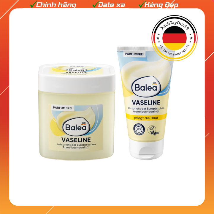 Kem dưỡng ẩm, chống nẻ balea vaseline 125 ml của đức