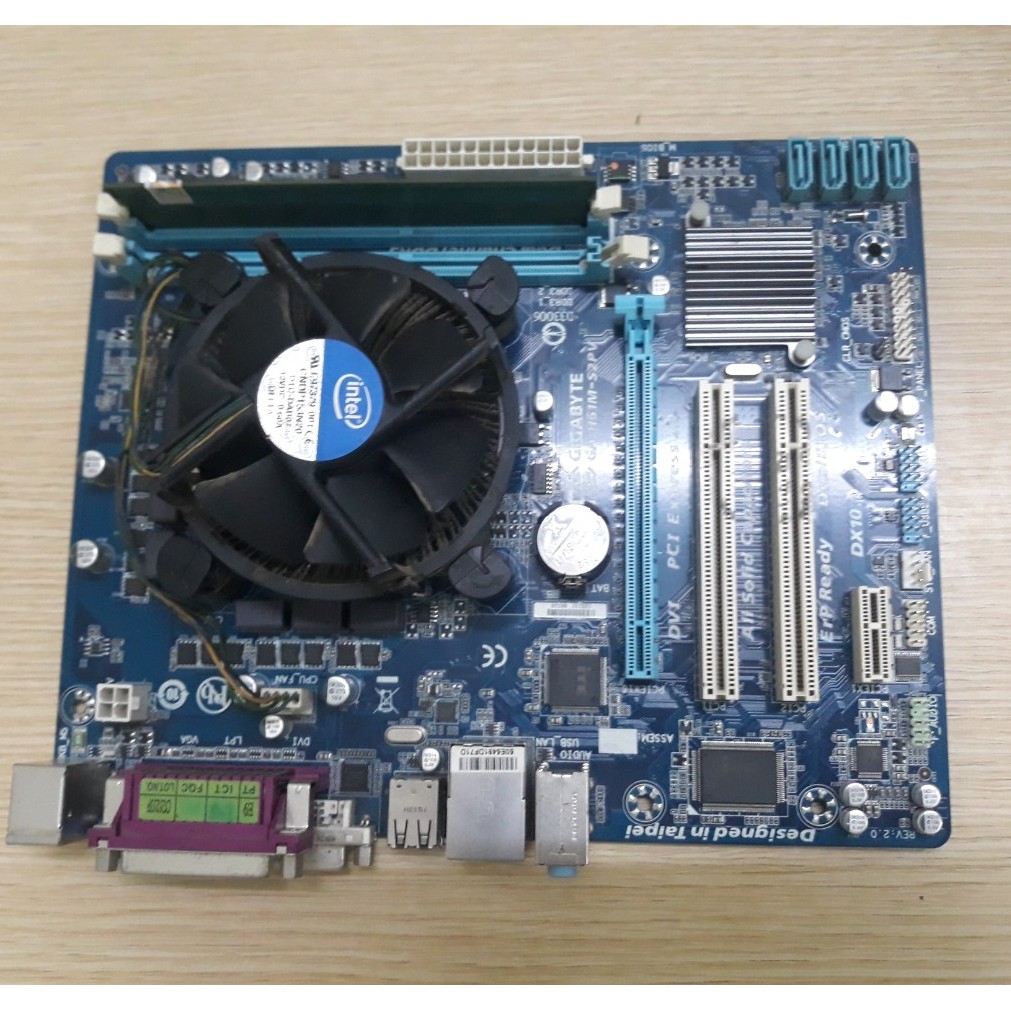 Combo main h61+i5 2400+8gb cũ bóc máy