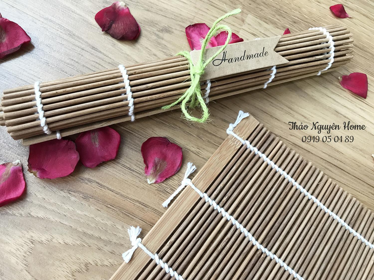 Mành tre cuốn Kimbab Sushi Hàn Quốc