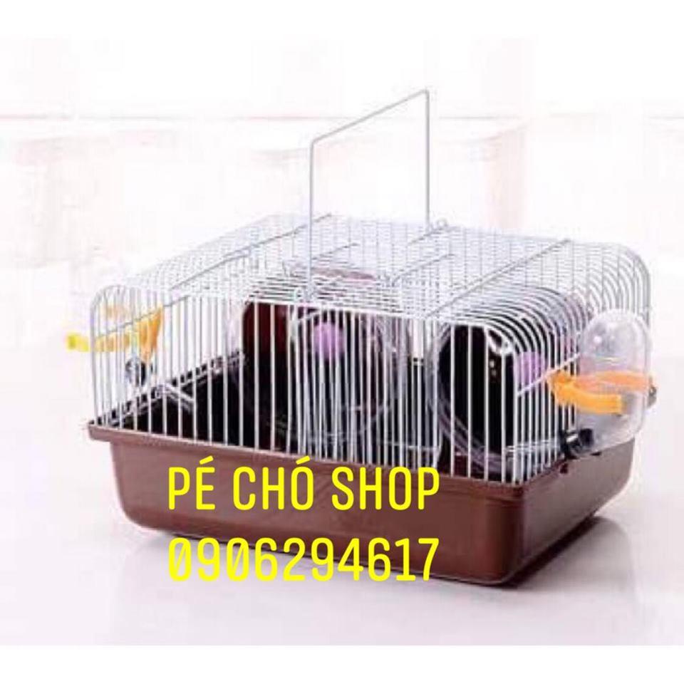 [HCM]Lồng hamster ngăn đôi tiện lợi có thể tách đẻ .