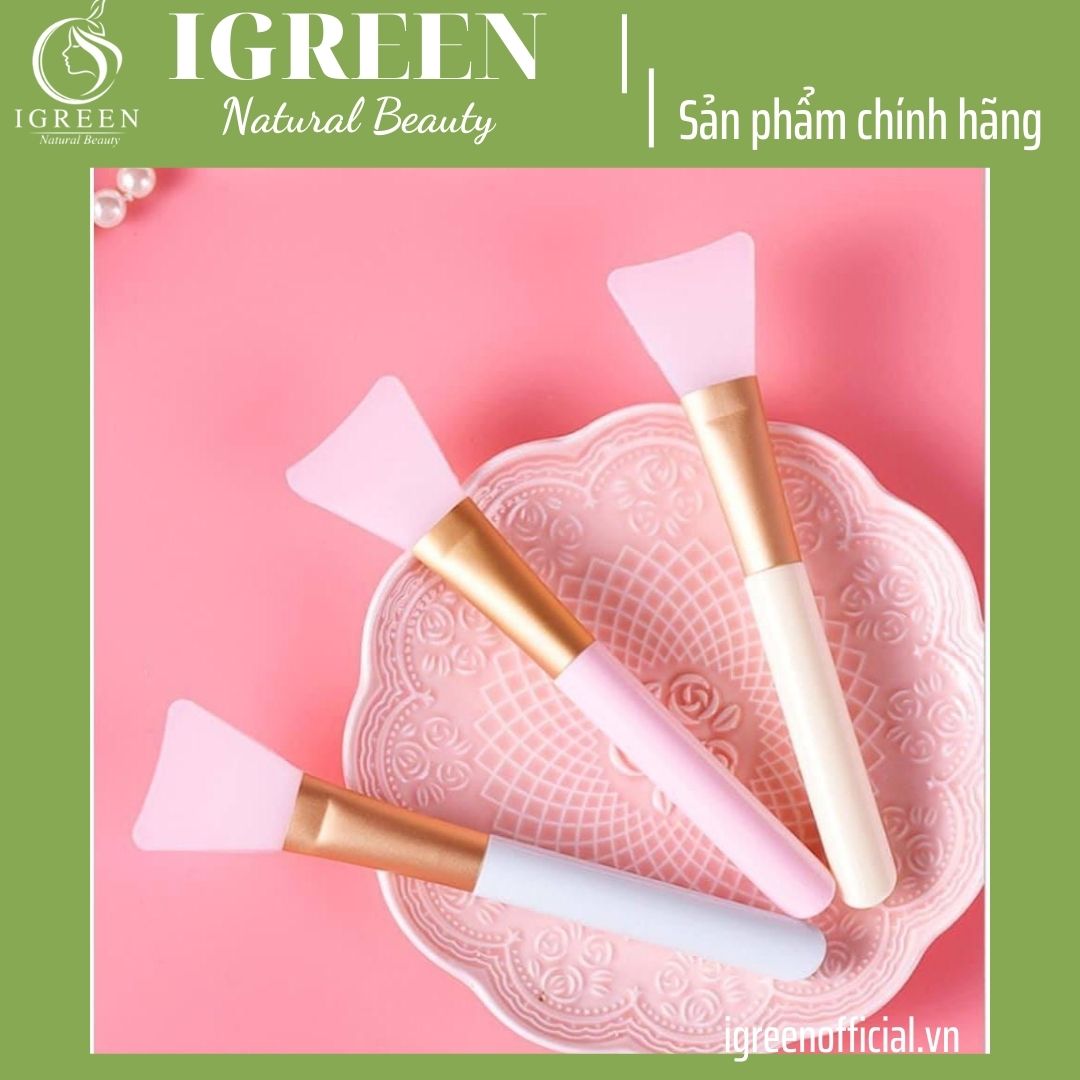 Cọ silicon đắp mặt nạ, chổi silicon quét mask cao cấp