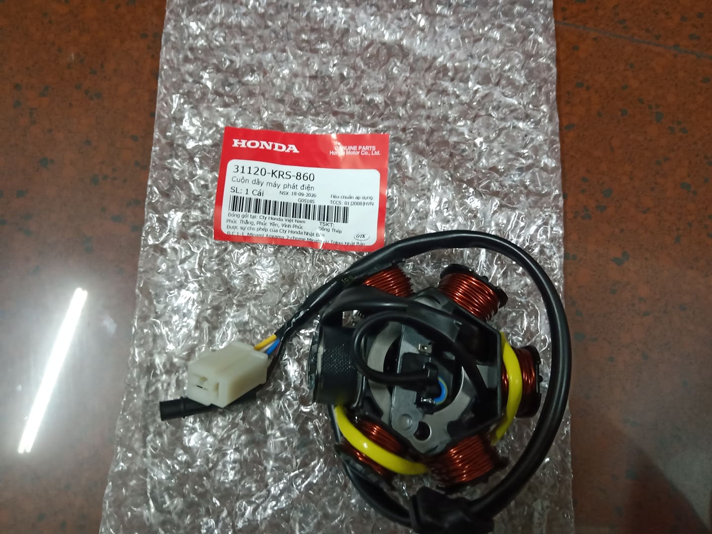 MÂM LỬA HONDA WAVE ALPHA 100 / FUTURE 1 / WAVE THÁI / RS 100 ZIN