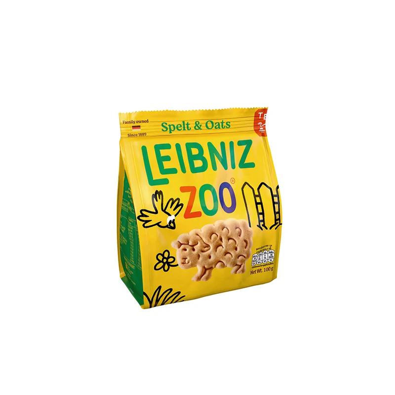 Bánh quy lúa mì Spelt và yến mạch hình thú Leibniz Zoo Đức 100g