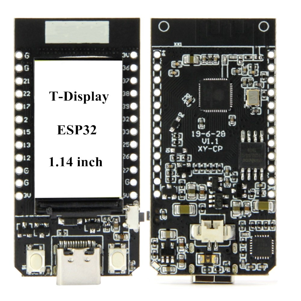 ESP32 T-Display T-Pico C3 T-ESP32 S3 1.9 inch 1.14 Inch LCD WiFi And Bluetooth-Compatible Module Development Board for Arduino