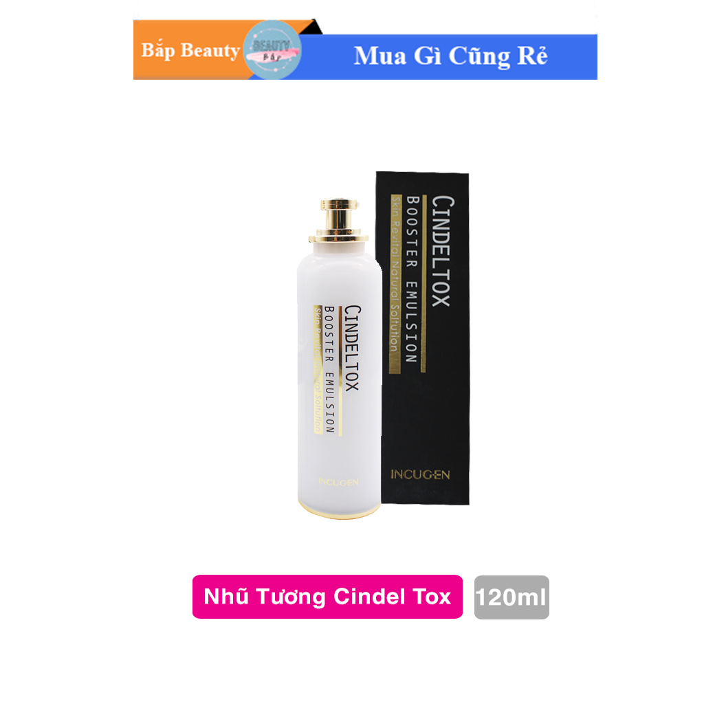 Nhũ Tương Dưỡng Trắng Cindel Tox Booster Emulsion (120ml)