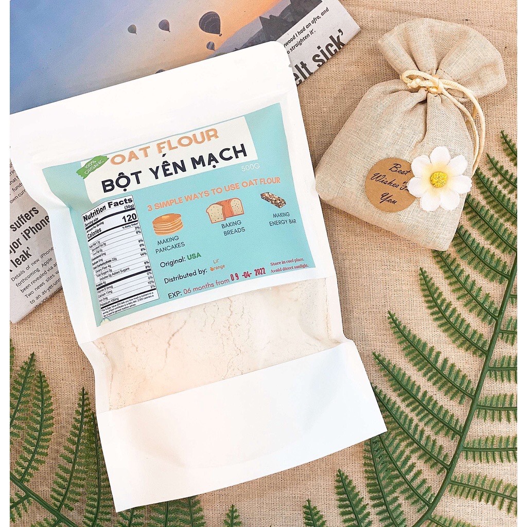 Oat flour - bột yến mạch 500gr