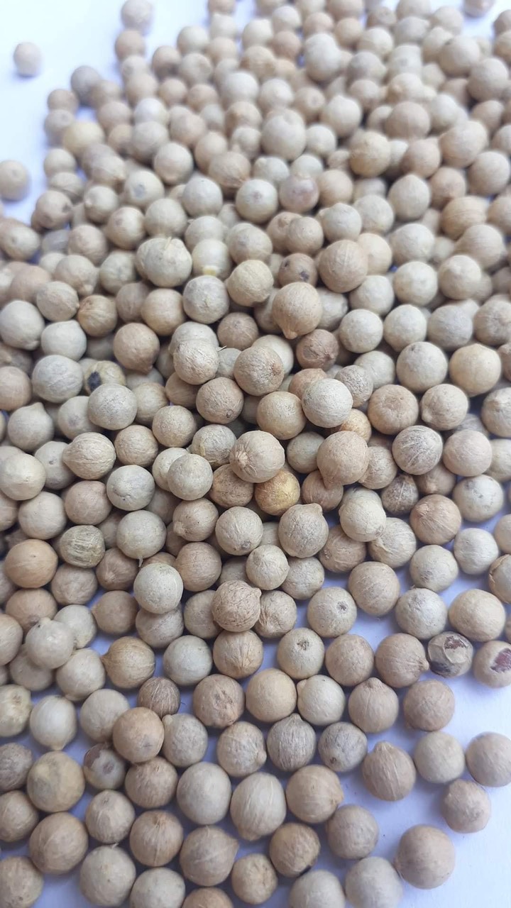 Hạt tiêu sọ , nguyên hạt nguyên chất 100%