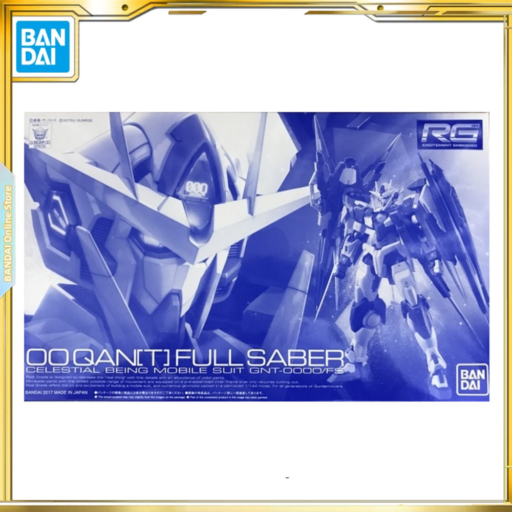 BANDAI RG 1 144 OO Full Saber Full Blade Quantum 0000Q Gundam Limited