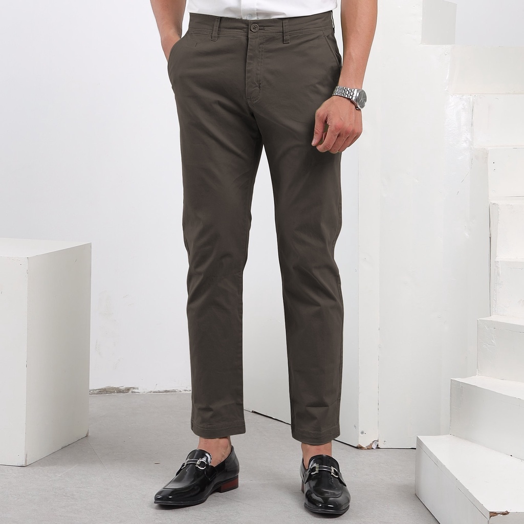 ☊ Quần kaki - Quần Kaki Cao Cấp - Chất liệu co giãn vô cùng thoải mái dáng chuẩn ống côn vô cùng trẻ trung năng động
