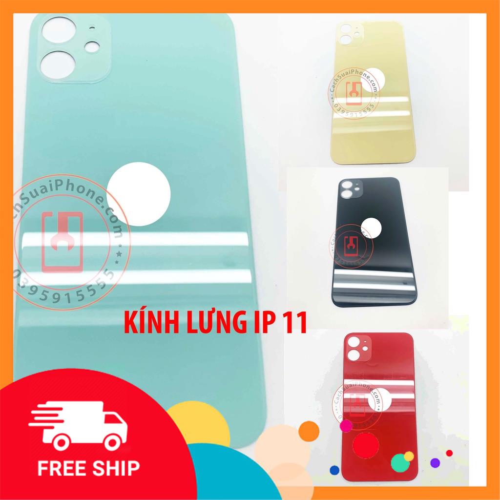Mặt kính sau lưng ip 11