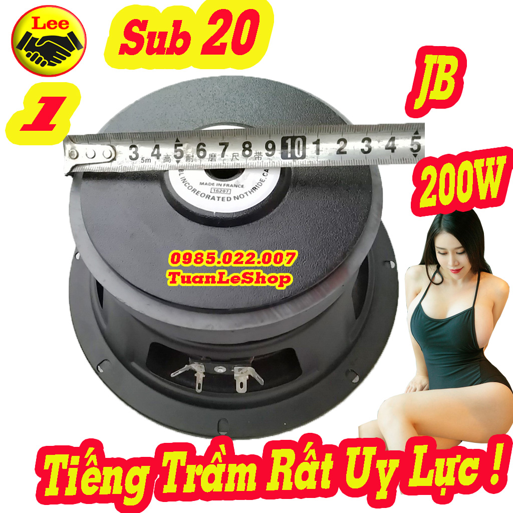 Loa sub 20 jb nhập khẩu từ 140 coil 36 cao cấp –loa súp 20 – loa siêu trầm 20