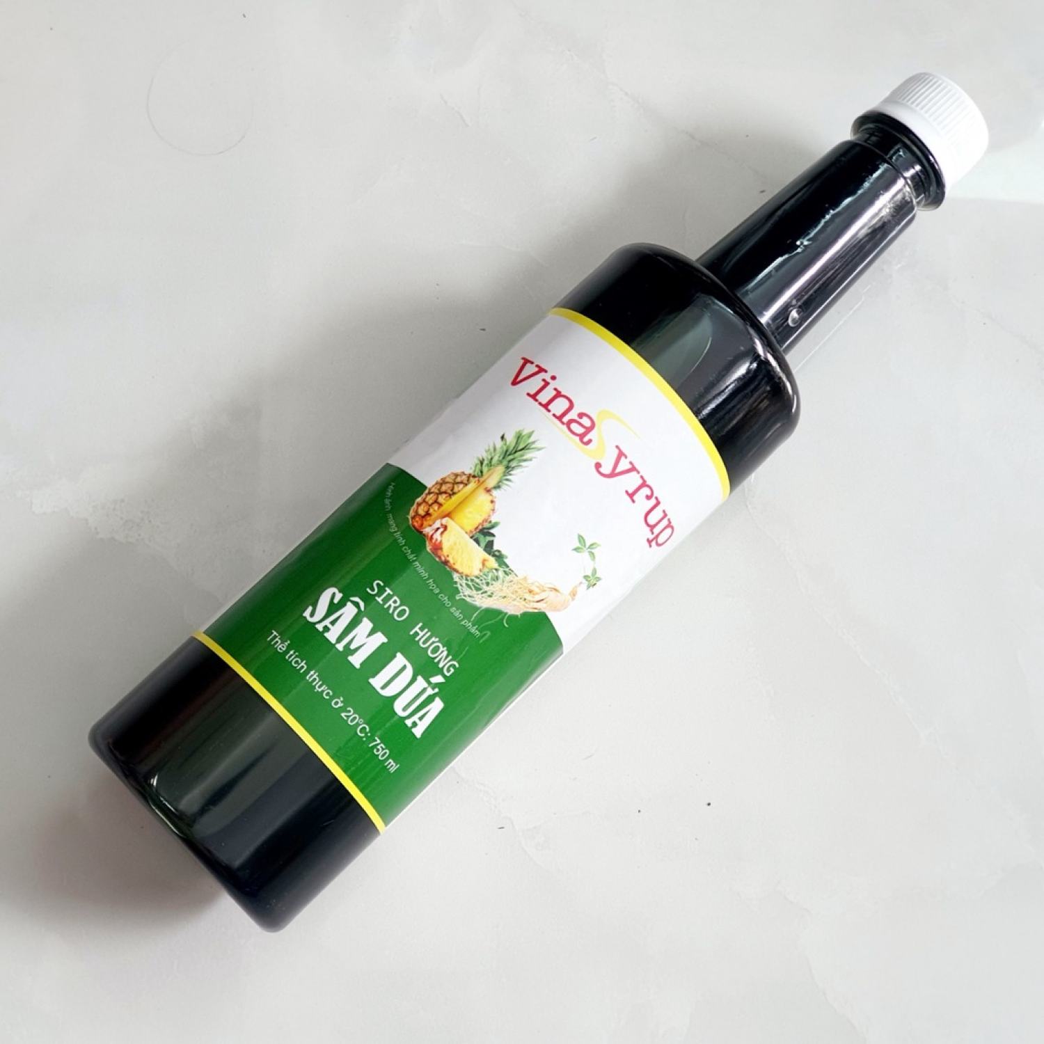 Siro hương sâm dứa vina 750ml