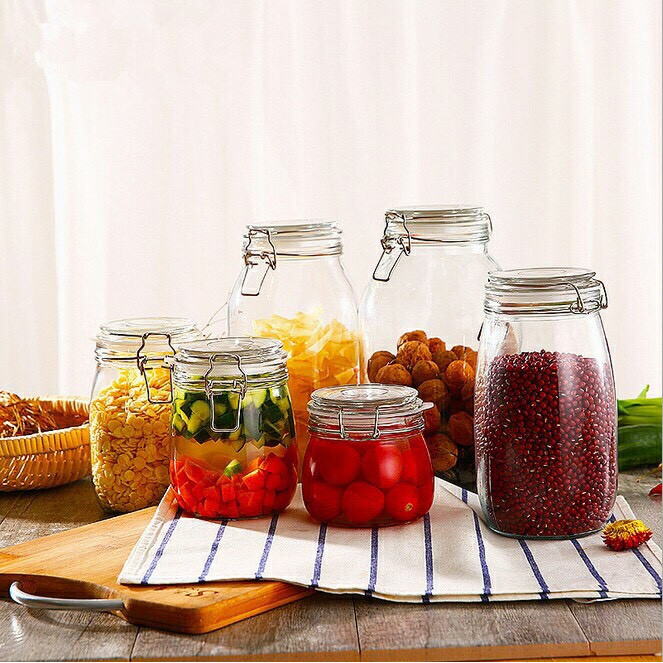 Hũ thủy tinh nuôi kombucha