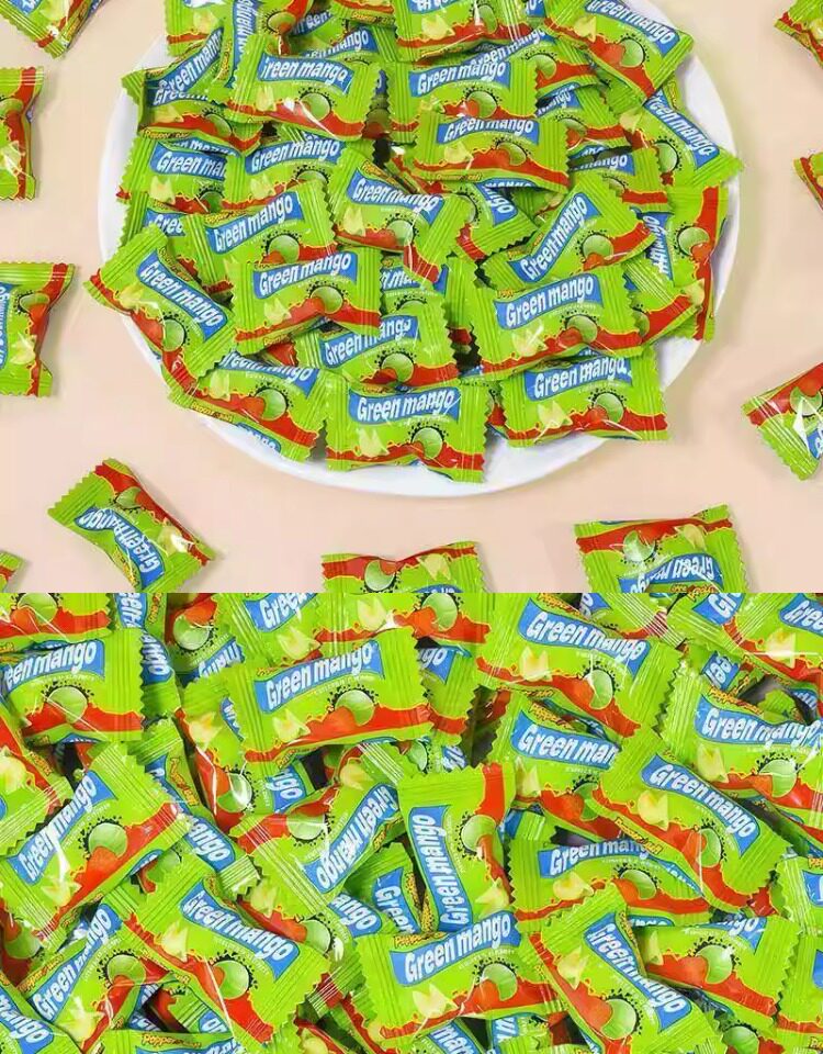 [Ăn vặt ngon] Combo 1000g Kẹo xoài non muối ớt/ kẹo xoài muối ớt chua cay ngọt ăn vặt ngon lạ miệng đã nghiền